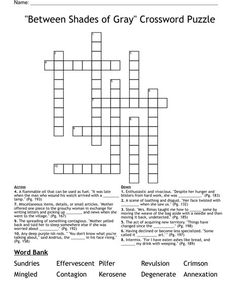 absence of light or illumination. . Brownish gray shade crossword clue